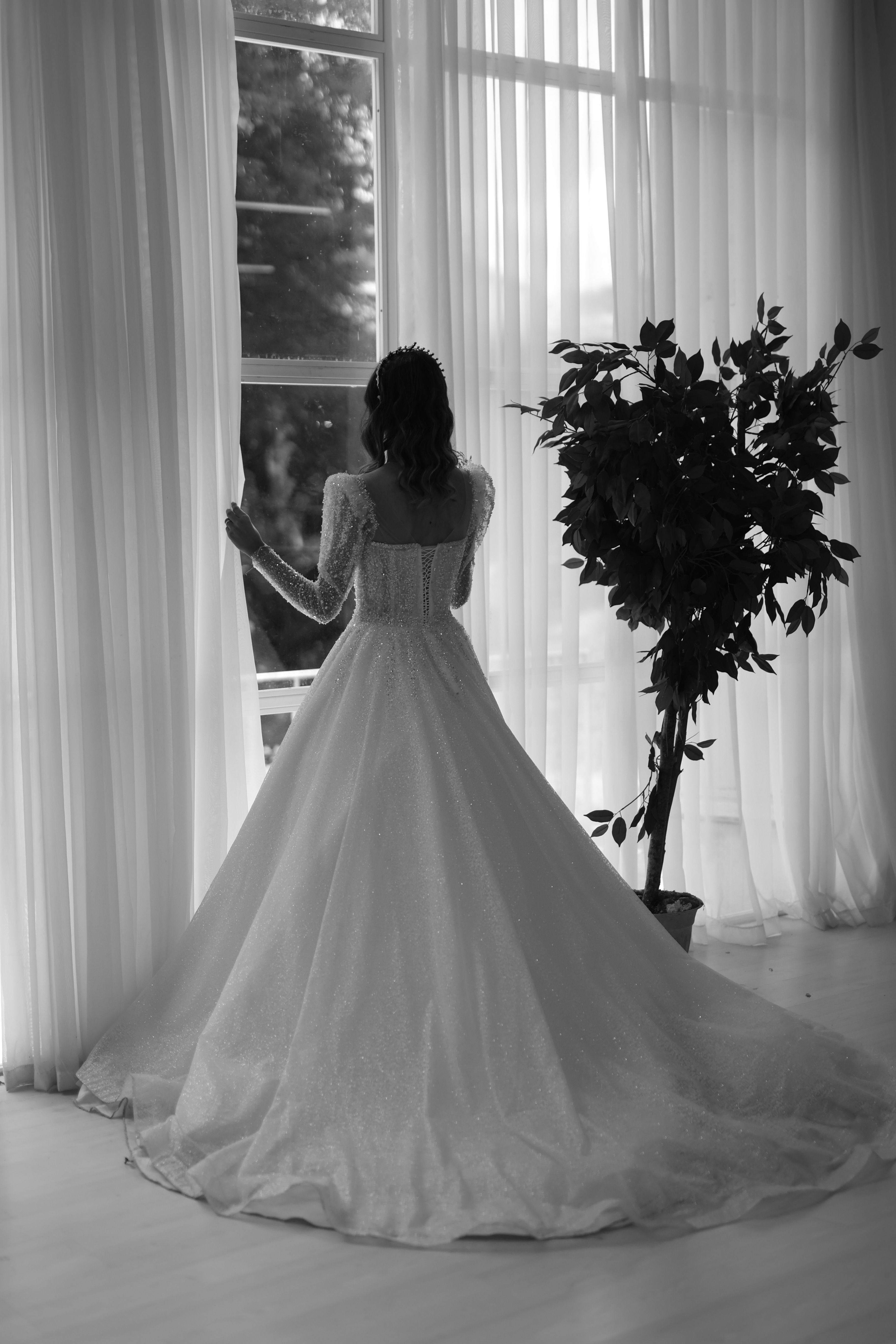 Elegant women's fashion display